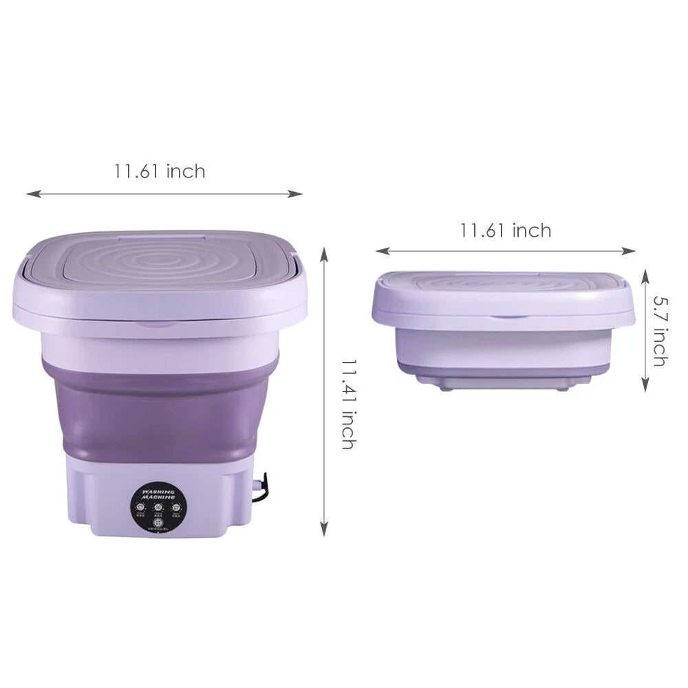 8L Foldable Mini Laundry Washer A665472