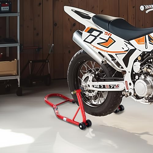 850 LBS Heavy Duty Motorcycle Rear Wheel Stand with U + L Fork F5932