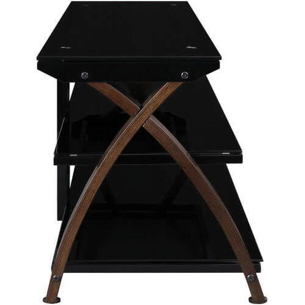 Espresso Wood TV Stand J359315