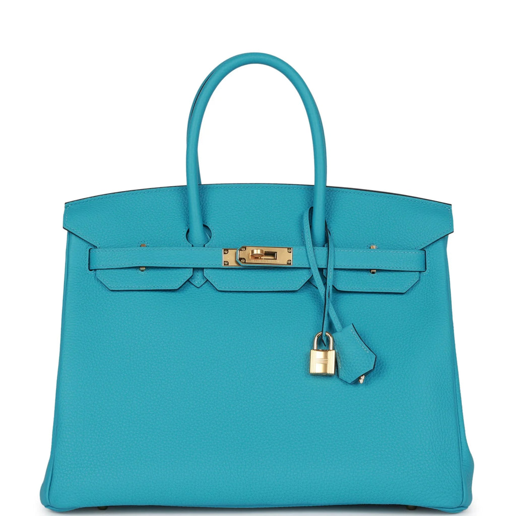 Birkin 35 Bleu de Nord Togo Goldhardware G577