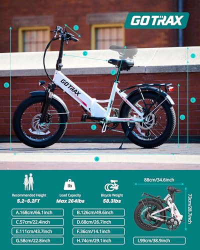 20" Folding Electric Bike with 48V Battery, 500W, 7-Speed S711726