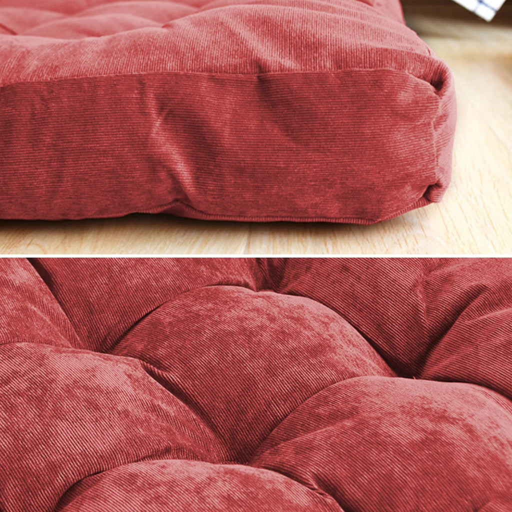 Rose Red 2 Pack 22" Large Floor Pillow Q190