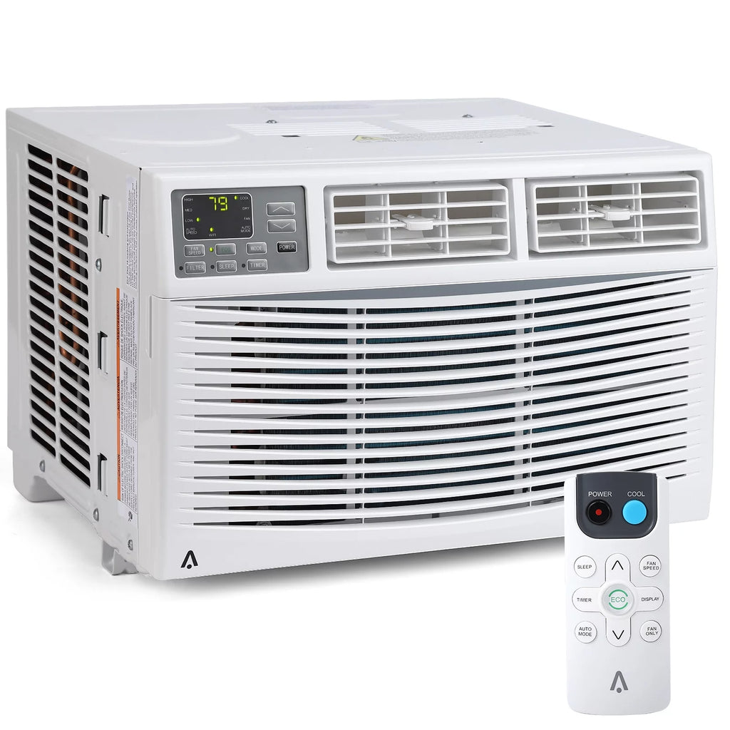 8,000 BTU Window-Mounted Air Conditioner with Remote/App Control Z532726