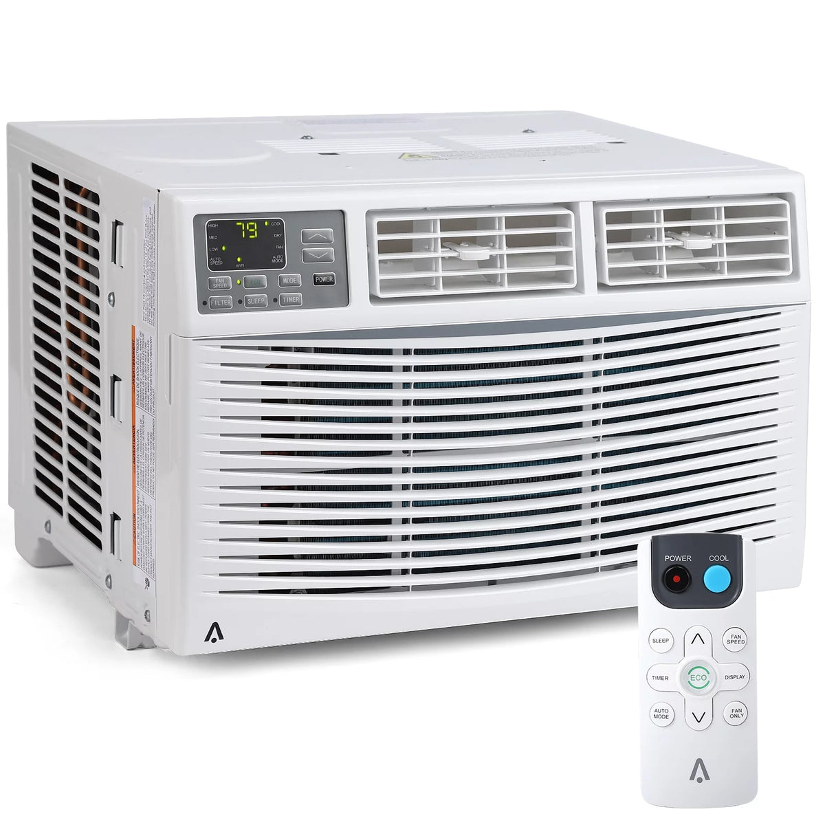 8,000 BTU Window-Mounted Air Conditioner with Remote/App Control Z532726