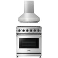 30 Gas Range and Range Hood Z40261
