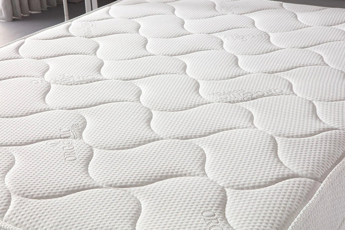 Organic Cotton 10 Spring & Foam Hybrid Mattress A623258