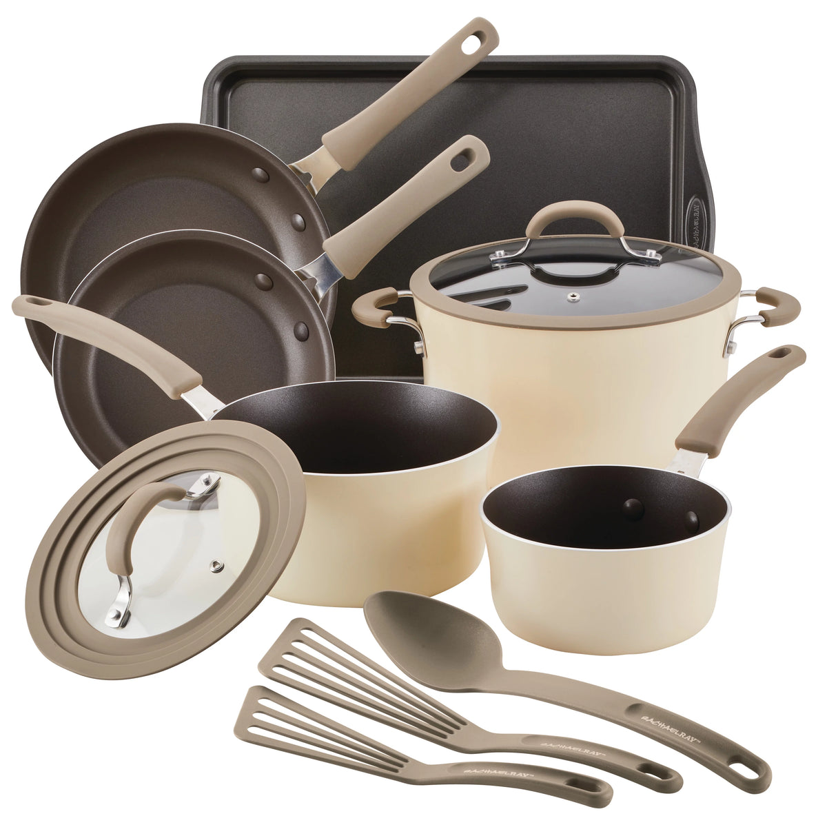 11 Piece Aluminum Nonstick Pots and Pans Set Q97590