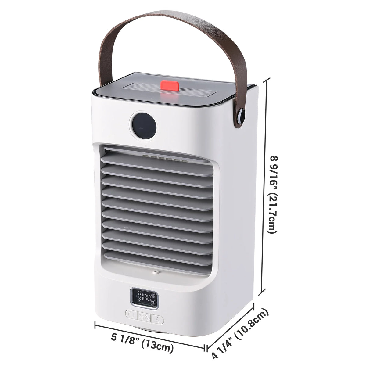 Portable Tabletop Air Cooler Fan with LED Light D966