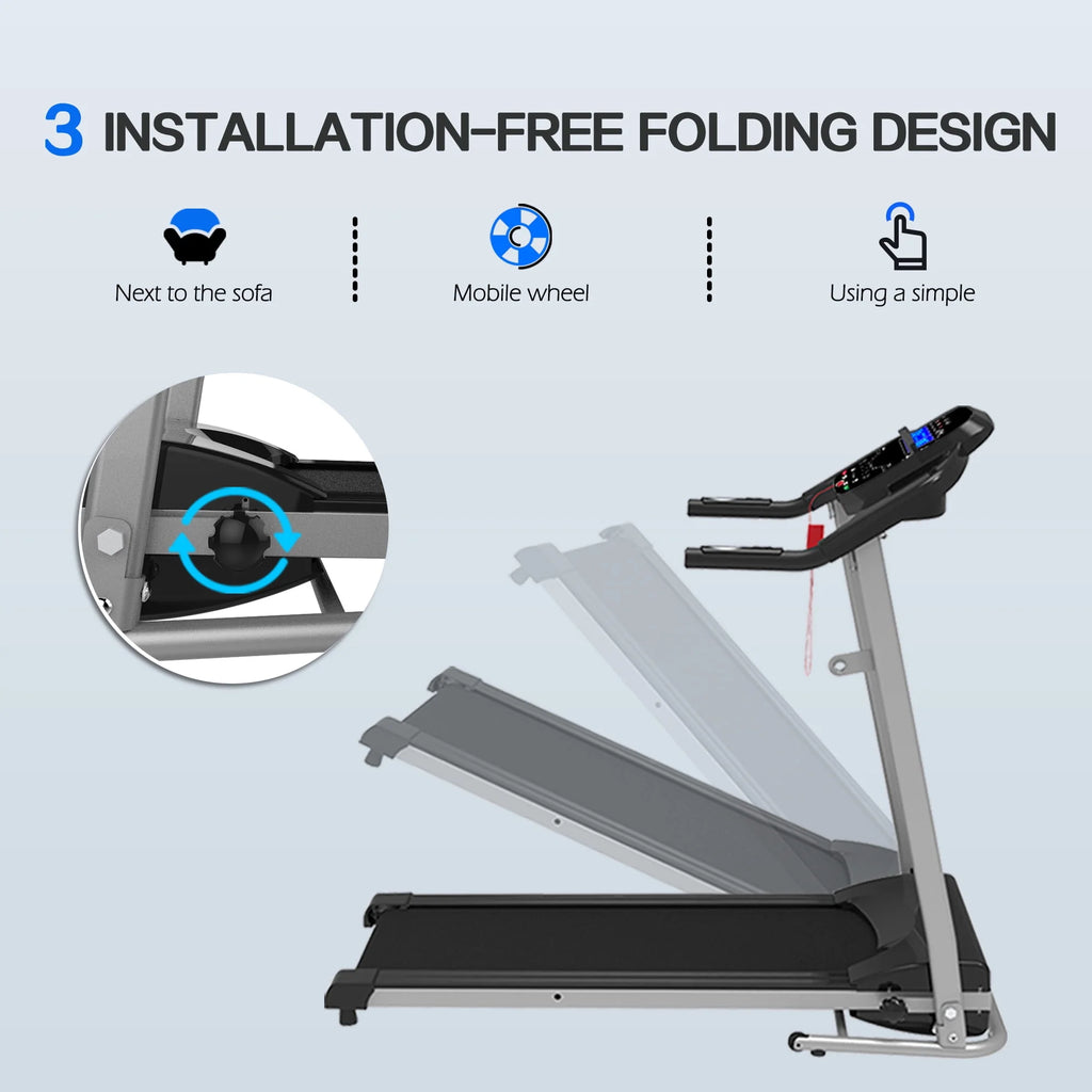 Folding Treadmill 1.5HP 220 LB Max Weight M730