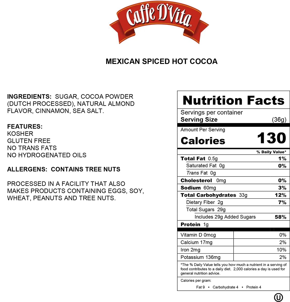 6 Pack Ground Chocolate 16 oz O989244