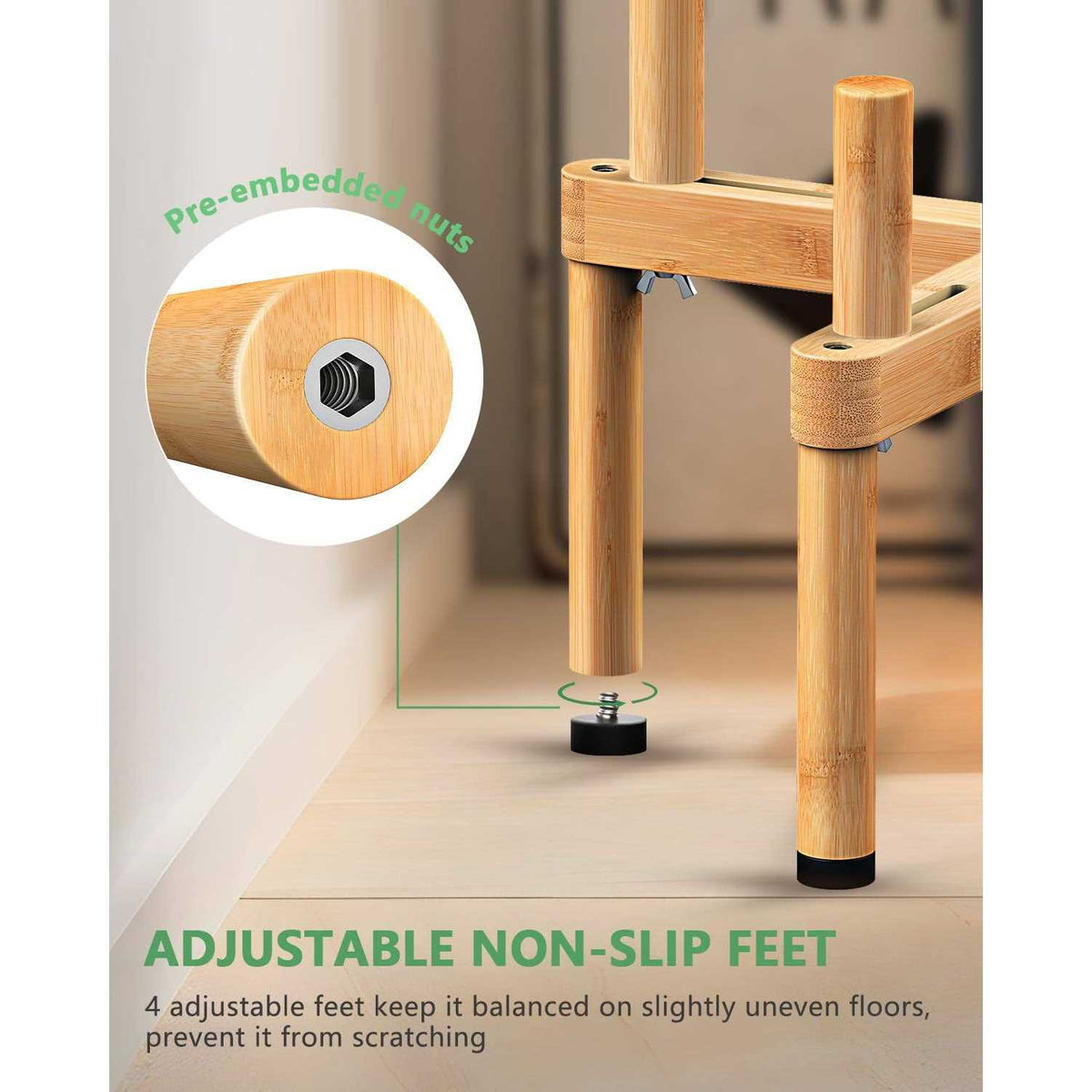 Adjustable Elevated Dog Bowl Stand H3545