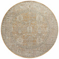 Gold Sand 5'0 x 5'0 Round Rug D4335