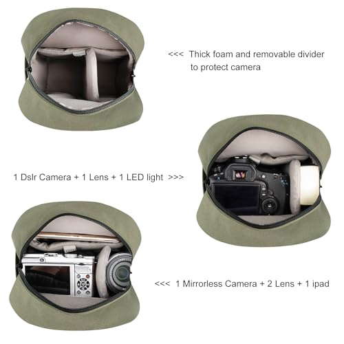 Waterproof Canvas Camera Bag N6024