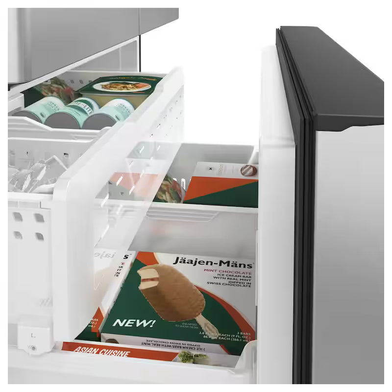 23.1 cu. ft. Smart French Door Refrigerator in Stainless Steel N733419
