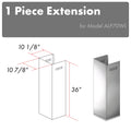 Chimney Extension for 10ft Ceiling U862