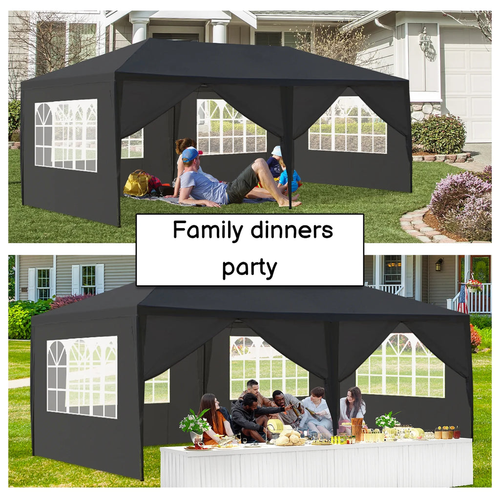 10x20ft White Party Tent Canopy P165