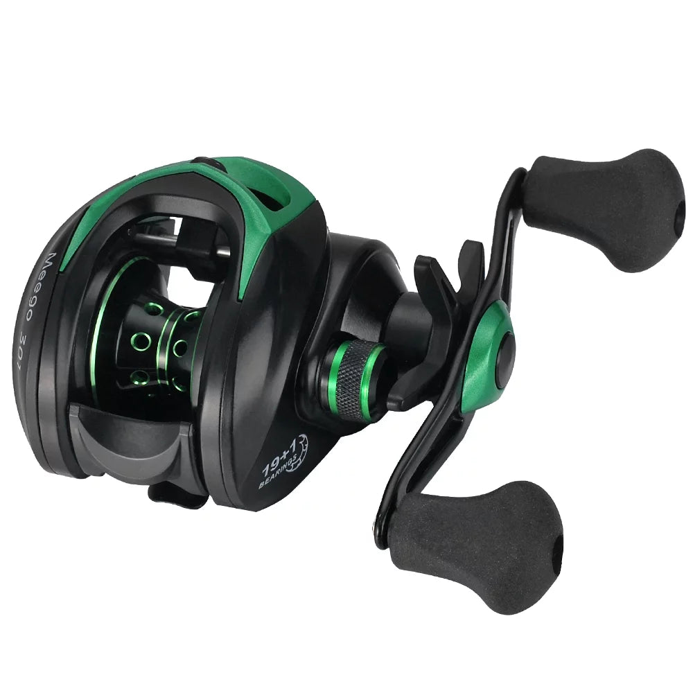 Lightweight 9.1:1 Gear Ratio Baitcast Fishing Reel B2078
