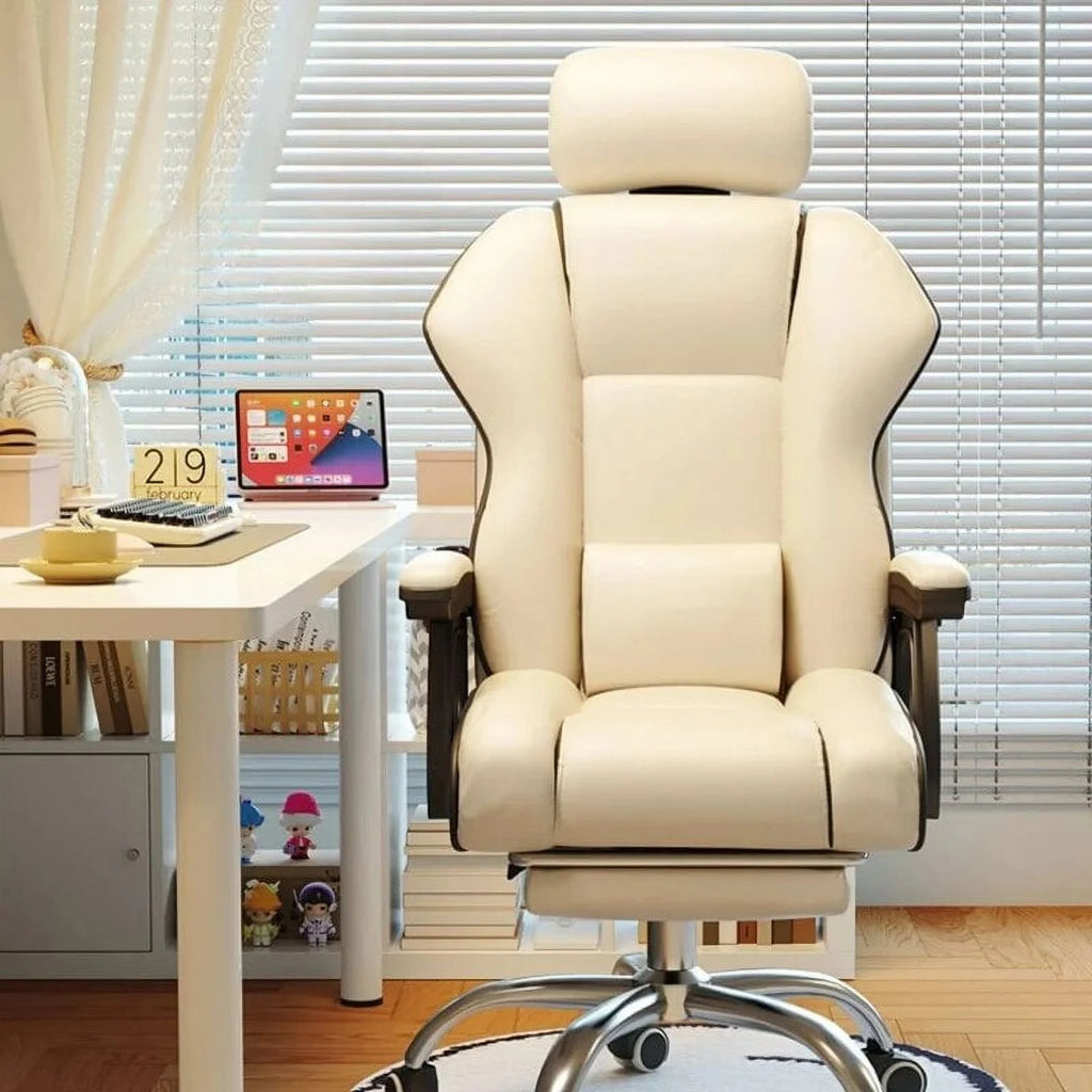 Ergonomic Reclining Leather Office Chair Y264