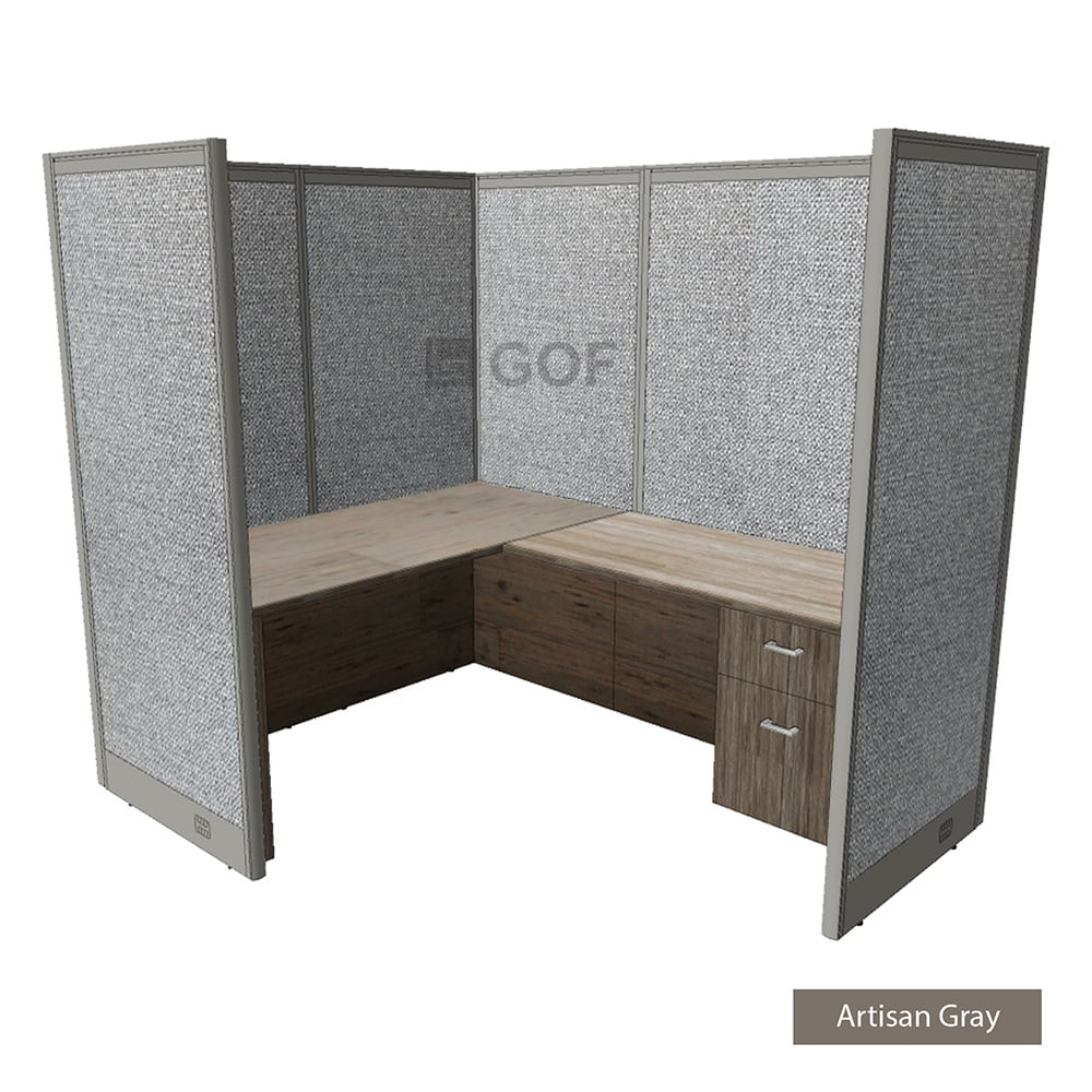 1 Person Workstation Cubicle with Desk T1984