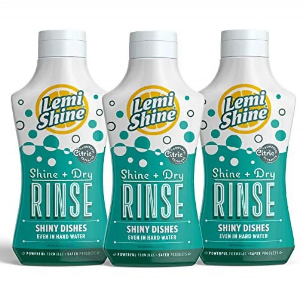 Natural Dishwasher Liquid Rinse Agent, 8.45 Ounce, 3 Count P9046