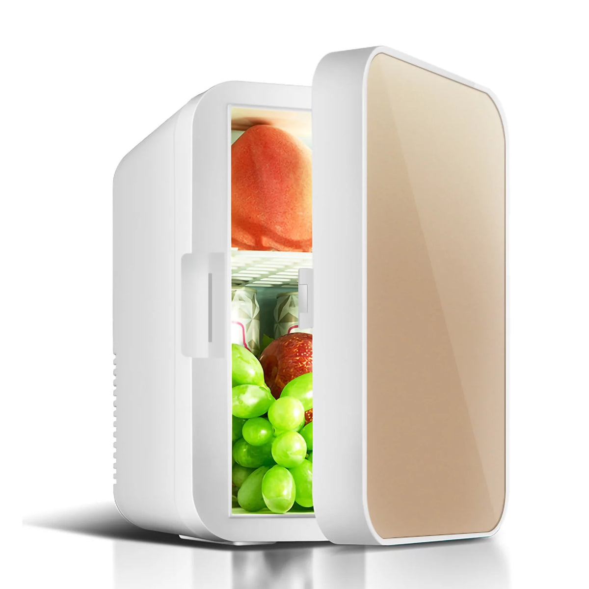 8L Single Door Mini Fridge With Freezer V1706