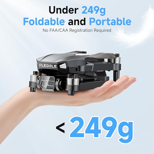 4K Camera Brushless Motor FPV Foldable RC Quadcopter with 3 Batteries L937152