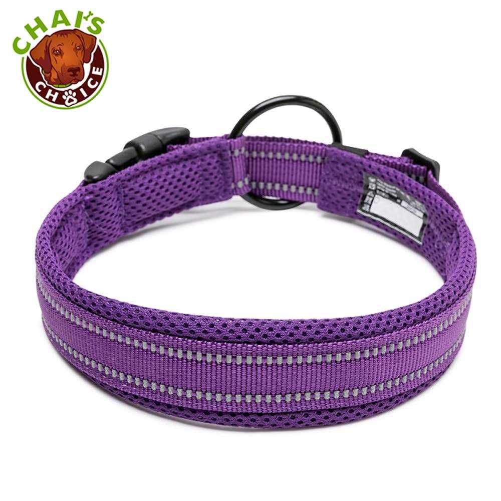 Soft Padded Reflective Dog Collar Q9607