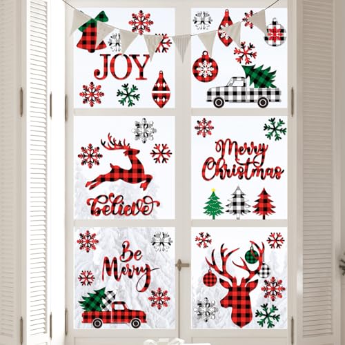 Winter Window Clings Decals Stickers C69528