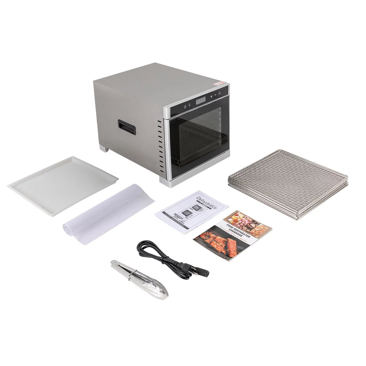 8 Tray Stainless Steel Food Dehydrator Q28805