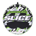 2-Person Towable Boat Tube Float Heavy-Duty Nylon Green Camo B944
