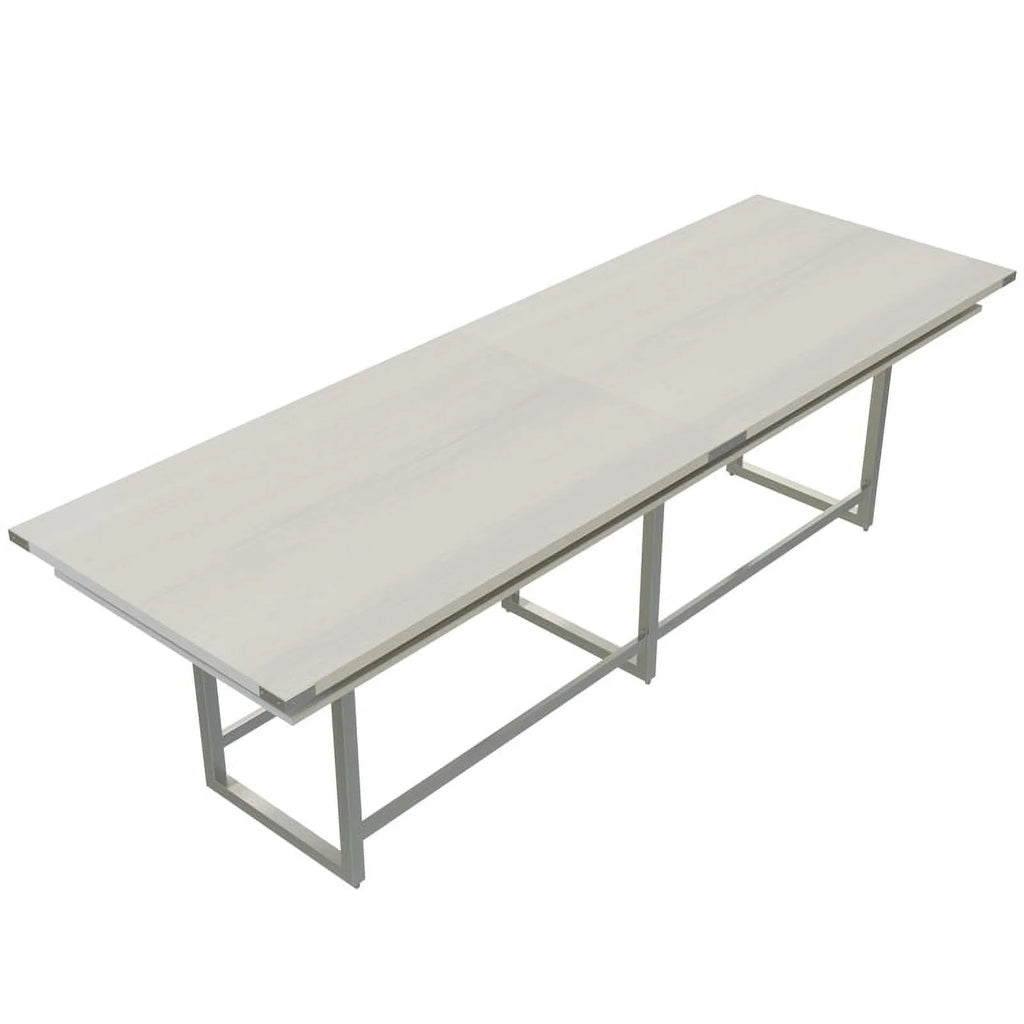 Conference Table Standing Height White Ash W70619