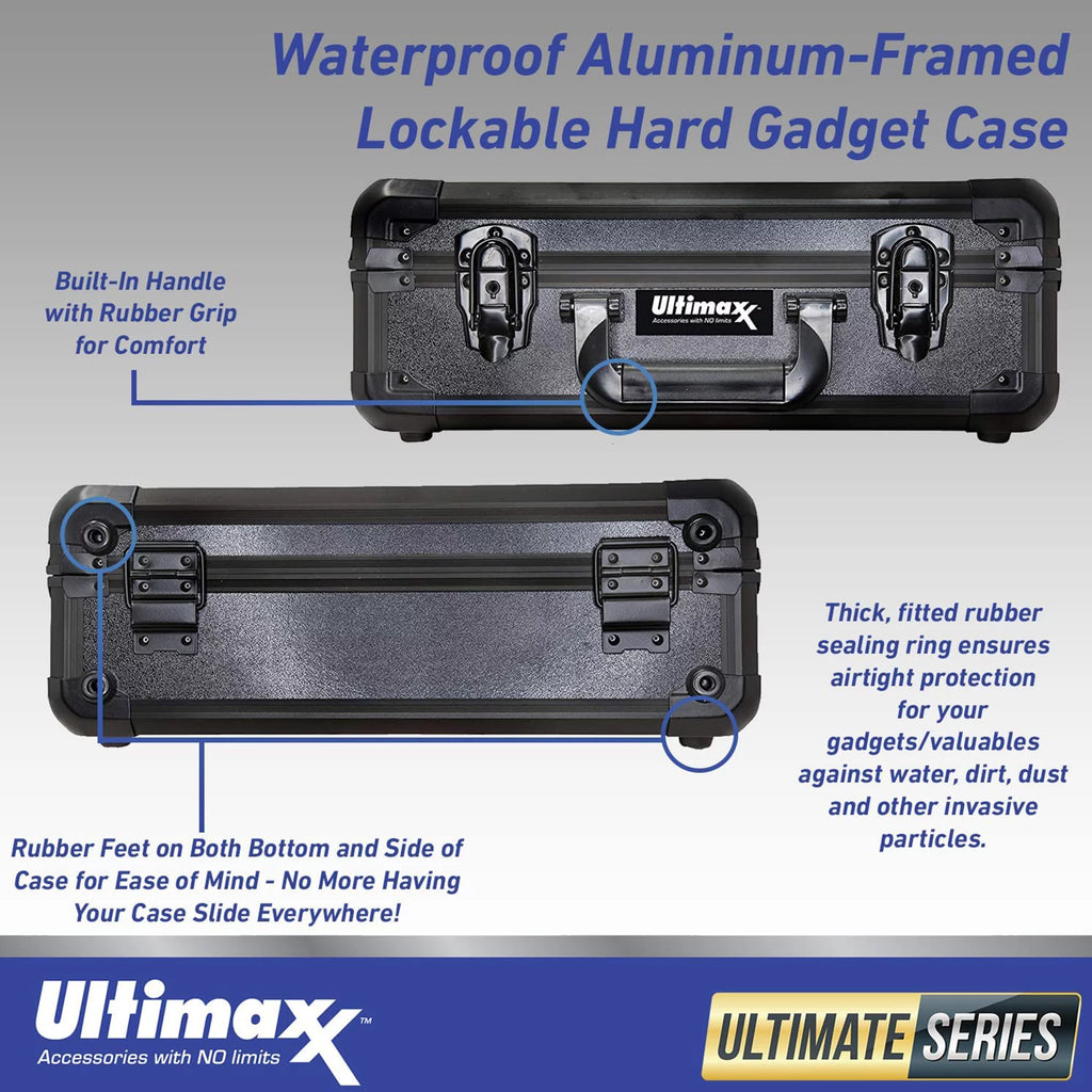 Waterproof Lockable Hard Case with Pick and Pluck Foam P2438