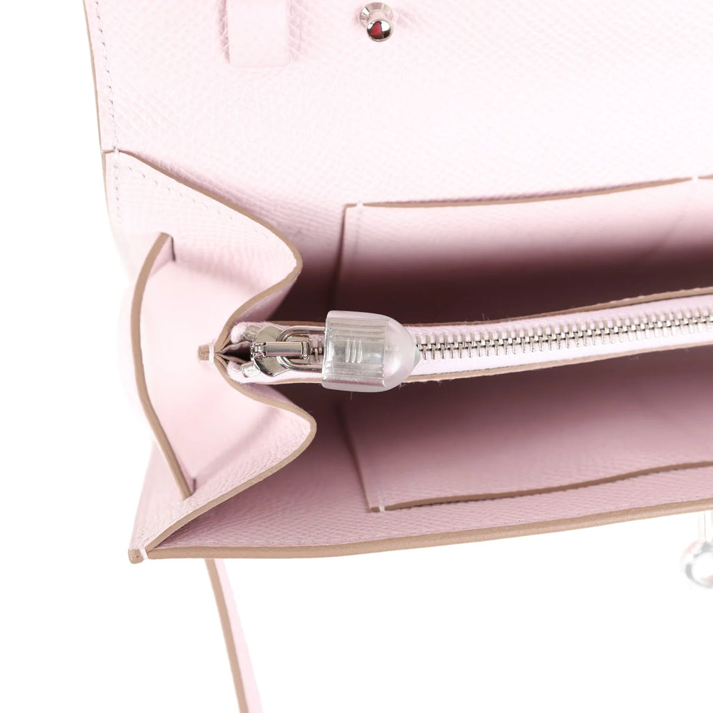 Mauve Pale Epsom Wallet E598