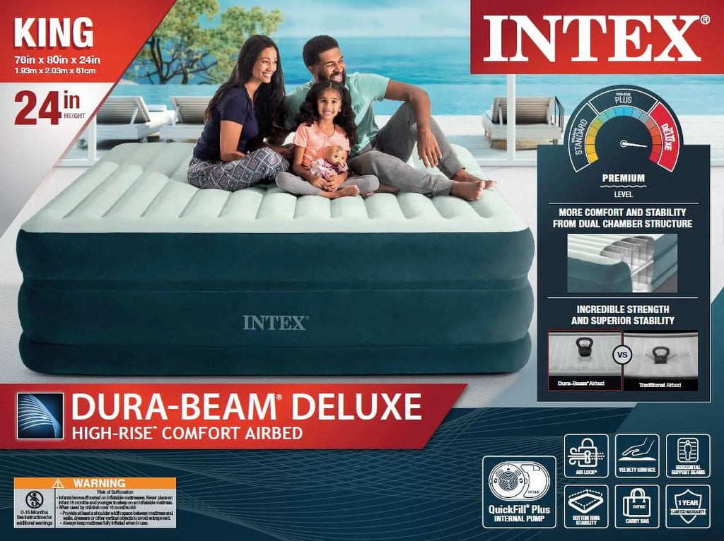 King Airbed Mattress with Internal Pump C57493