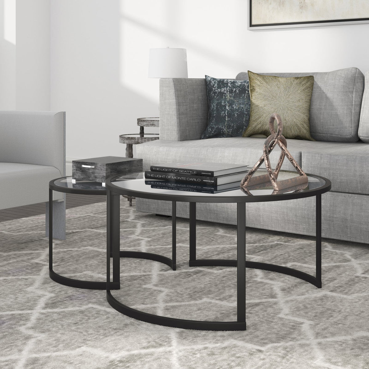 Round Nested Coffee Table M7862