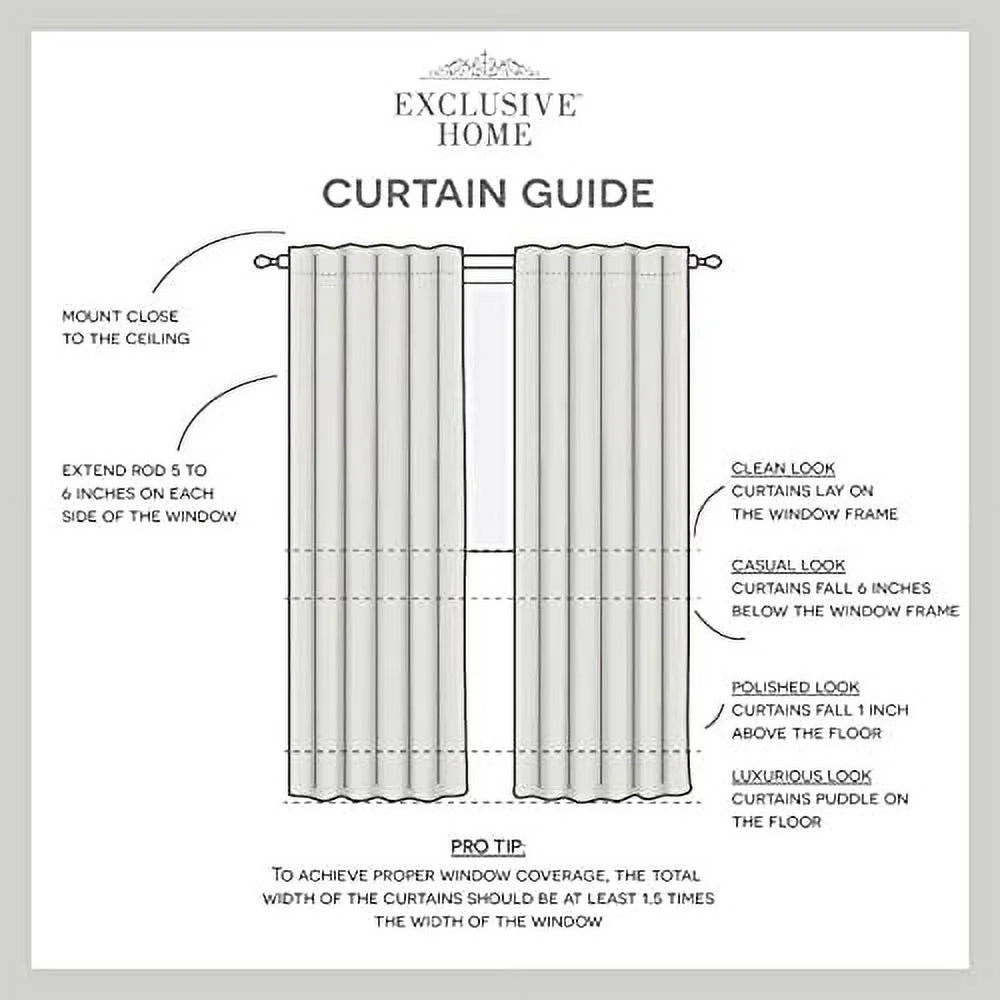Velvet Light Filtering Hidden Tab Top Curtain Panel Pair, 52"x84", Taupe F18841