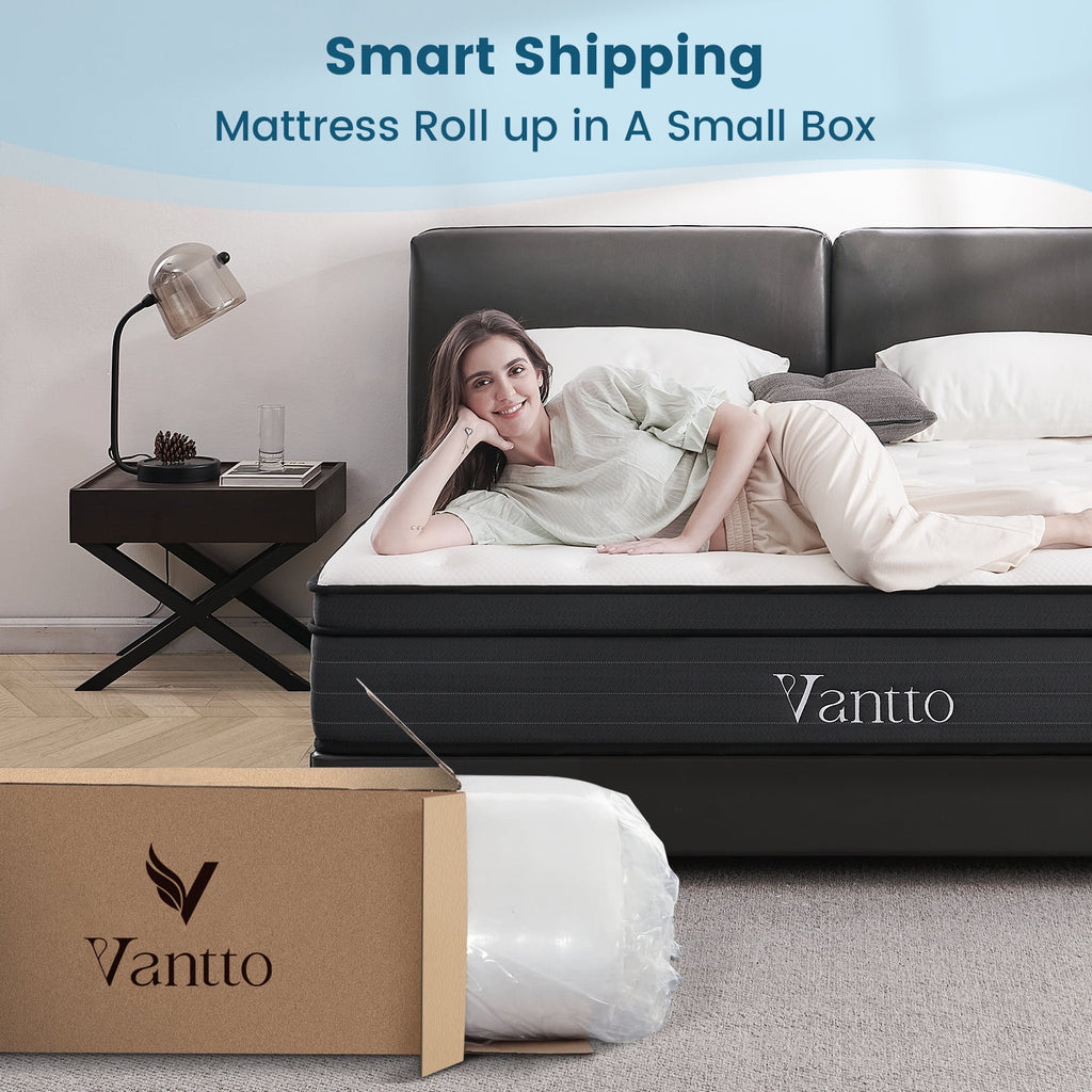 12 Inch Full Memory Foam Hybrid Mattress T3462