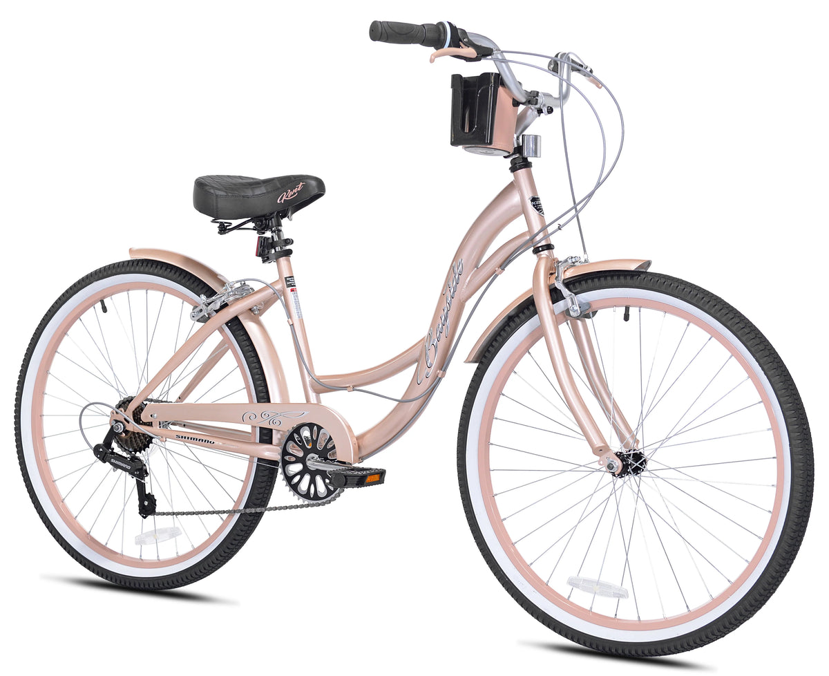 26 In. Rose Gold Women's Cruiser Bike M777480