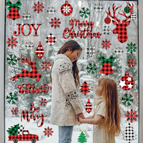 Winter Window Clings Decals Stickers C69528