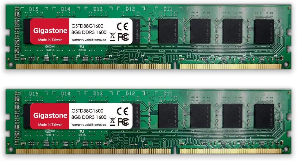 16GB (2x8GB) DDR3 ECC UDIMM 1600MHz Memory Module K778