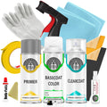 Light Sage Metallic Aerosol Spray Touch Up Paint Clearcoat Primer and Prep Kit X262177