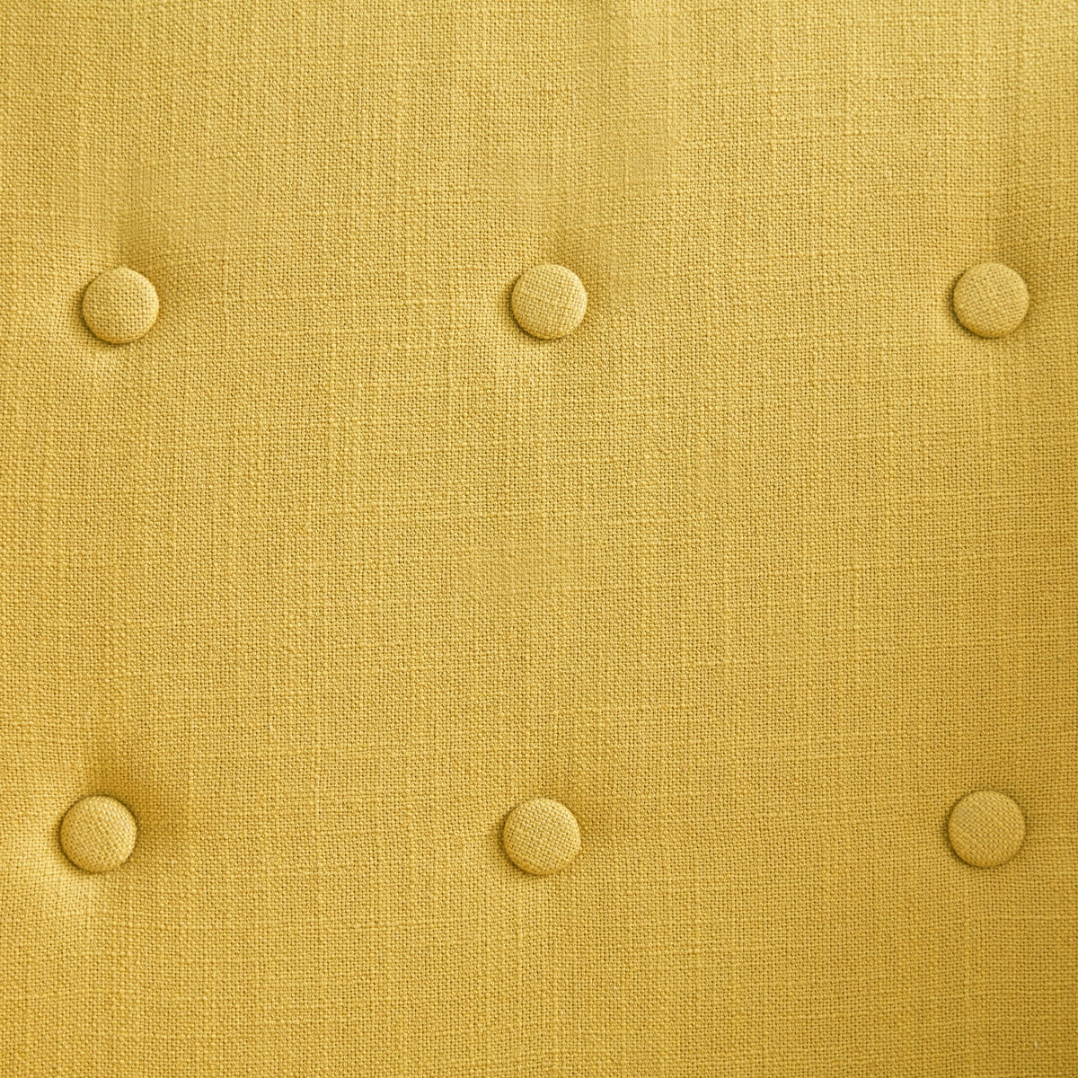 Yellow Linen Fabric Upholstered Accent Chair V91705