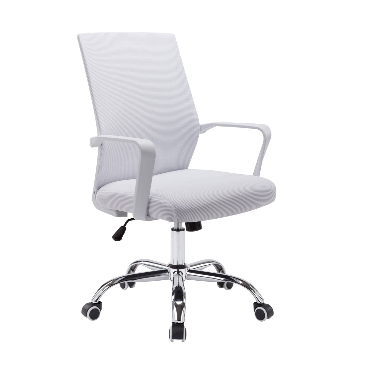 White Mesh Adjustable Height Swivel Office Chair B34135