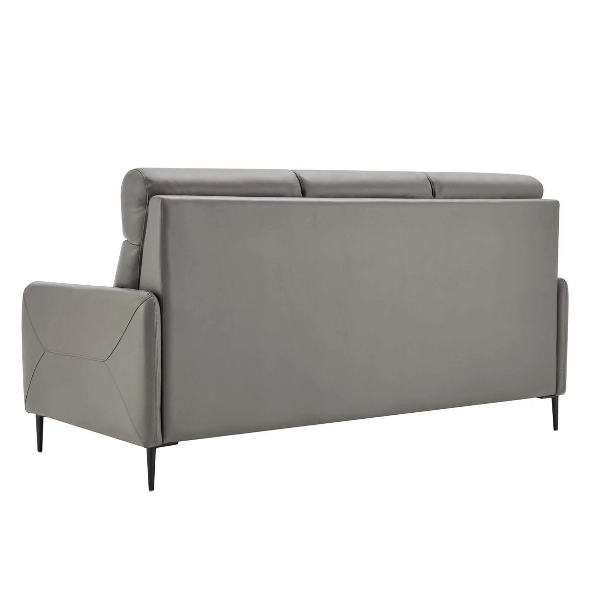 Grey Leather Sofa N162306
