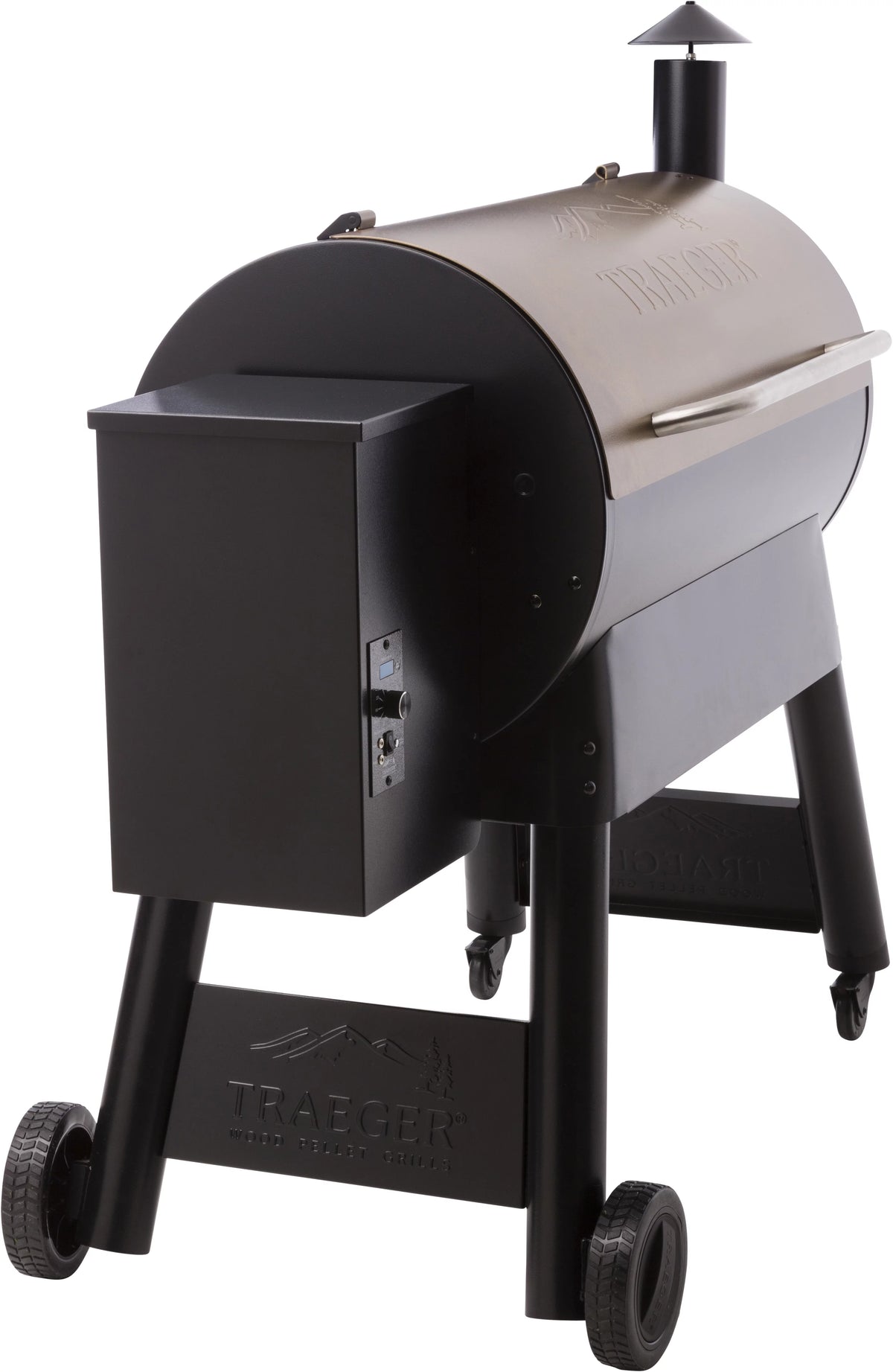 Bronze Wood Pellet Grill and Smoker E5642