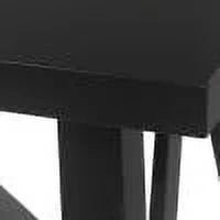 Black Farmhouse Wood Dining Table V7739