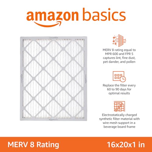 14x20x1 Merv 8 Air Filter 6 Pack L528132
