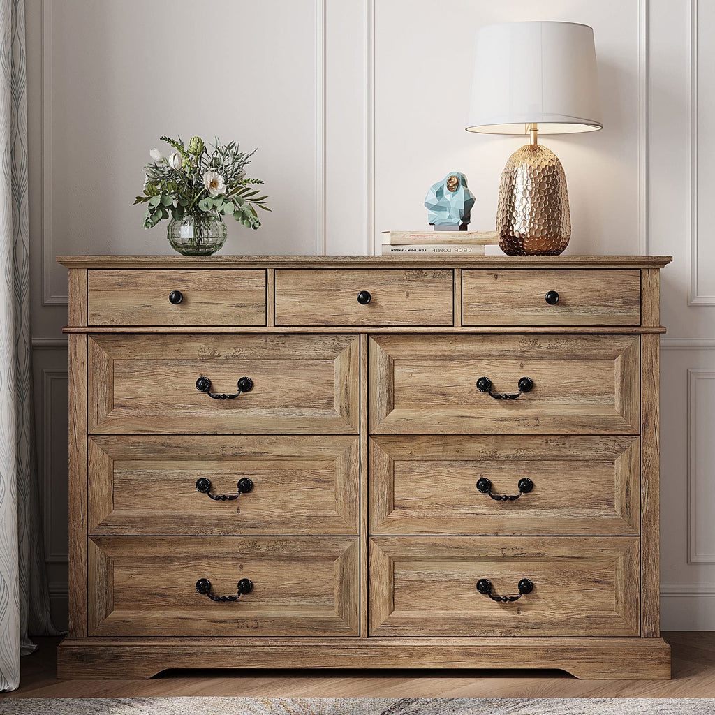 Rustic Oak 6 Drawer Dresser A621159