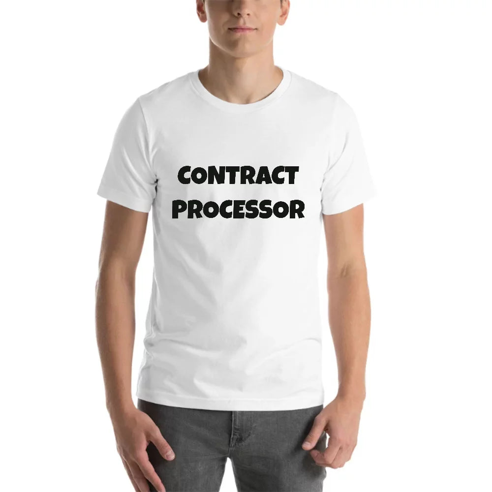 Short Sleeve Cotton T-Shirt Q724167