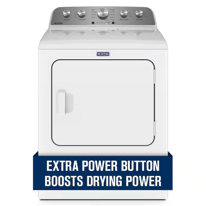 7.0 cu. ft. Vented Electric Dryer in White E556683